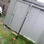 模造薙刀　武道家放出品　薙刀拵　全長２０３cm  現状品