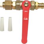 セラミックサンドブラストガン、サンドブラストガンキット、3/32インチID(2.4mm)ノズルチップ交換用のサンドブラスターガン、錆