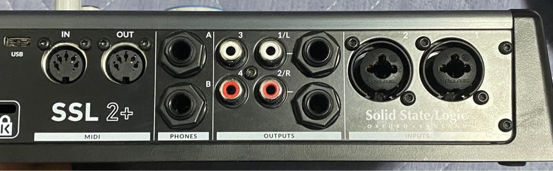 SSL2+ 完動品 👚 売約済みカムダ様専用【美品 】SSL2 オーディオインターフェース